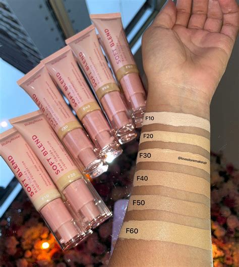 base liquida soft blend ruby rose