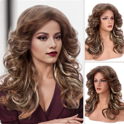 brown wig costume 4