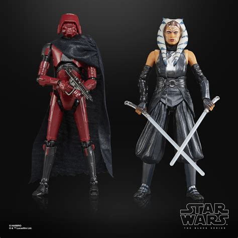 Star Wars Black Series Ahsoka Tano and HK-87 Assassin Droid Carbonized