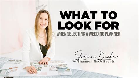 What to Look For: Wedding Planners | Featuring Shannon Rose Events