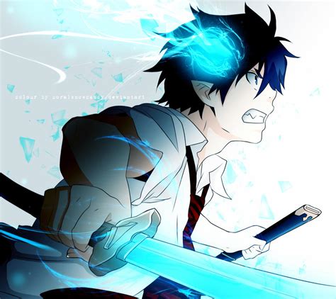 rin okumura blue exorcist by coralsnowcandy on DeviantArt