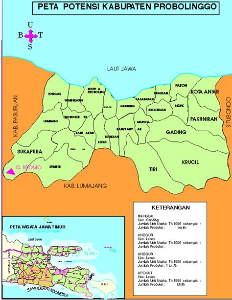 potential map  probolinggo regency