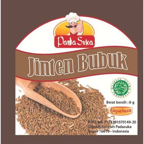Jual jinten/jintan bubuk sachet 6gr | Shopee Indonesia