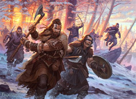 Frostgrave Barbarians by DevBurmak on DeviantArt