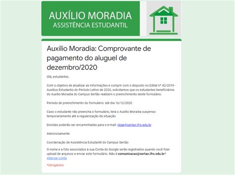 Auxilio Moradia Governo Federal - auxilio moradia - Campus Sertão