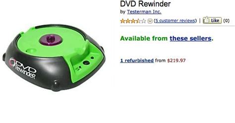 Amazon Customer Reviews for "DVD Rewinder" : funny