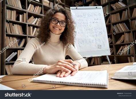 Smiling Young Latin School Math Teacher Stock Photo 1733263028 ...