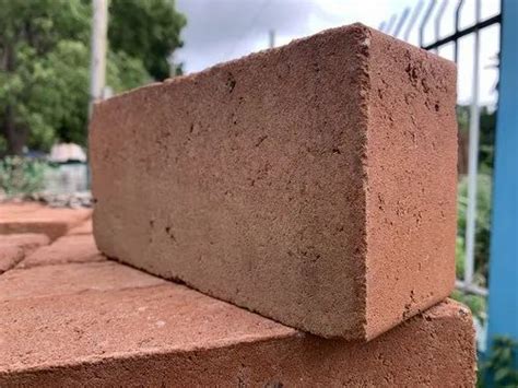 borotik reddish orange high quality clay brick  rs piece