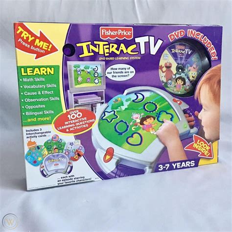 Fisher Price InteracTV - Interactive Educational DVD Based Learning ...