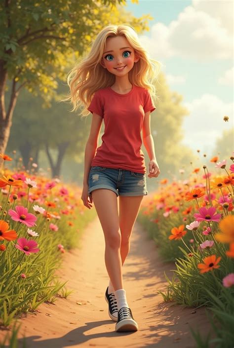 Young teen girl - SeaArt AI