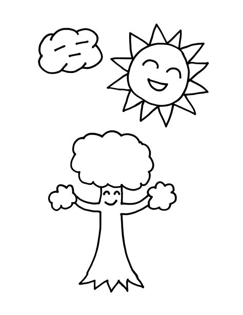 Happy Sun Drawing at GetDrawings | Free download