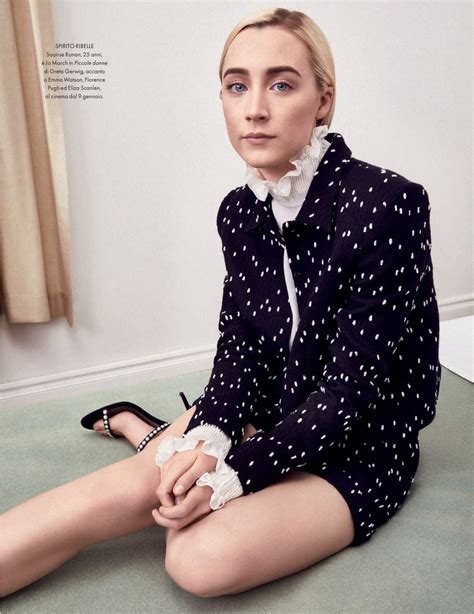 SAOIRSE RONAN iin Elle Magazine, Italy January 2020 – HawtCelebs