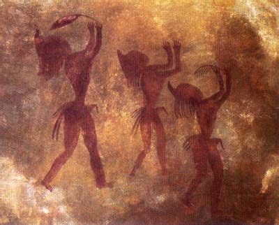 Libya, Tadrart Acacus Mountains, W. Sahara rock art | Ancient paintings, Prehistoric cave ...