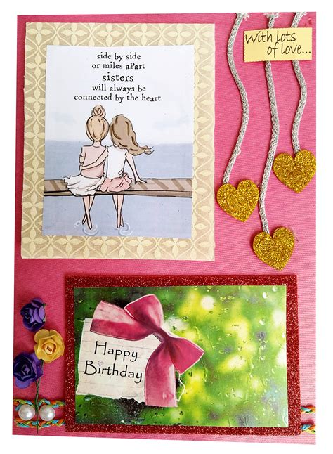 Homemade Birthday Cards For Sister