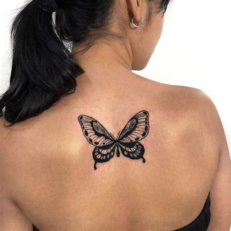 butterfly tattoo  upper