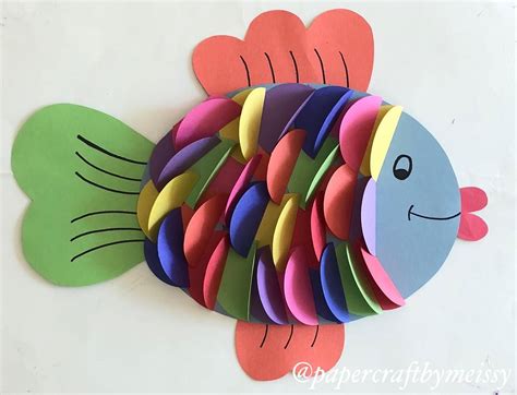 Rainbow Fish Craft for Kids | Rainbow fish crafts, Fish crafts, Rainbow fish