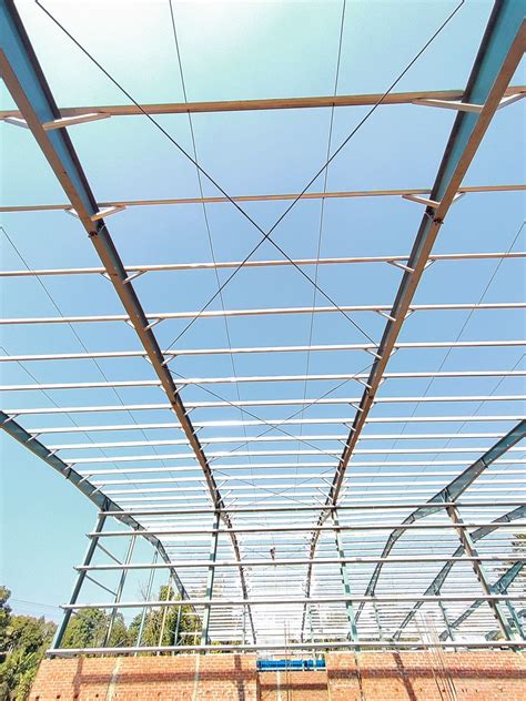 sag rod building utility pole structures