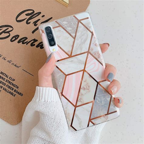 Samsung Galaxy A50 hoesje marmer - Phone-Factory