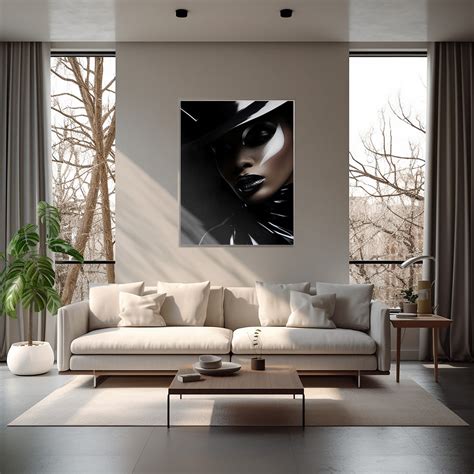 Black Mystique 2 -printable Wall Art| African American Art| Digital Art