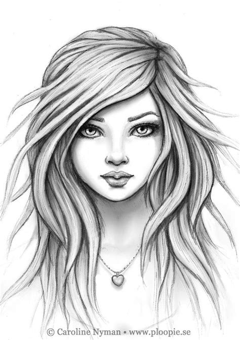 Girl Face Drawing | Drawing Skill