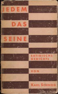 Jedem das Seine (1947) – Frühe Texte der Holocaust- und Lagerliteratur ...