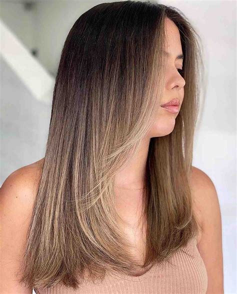 long layered haircut straight