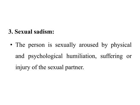 Sexual disorder | PPTX