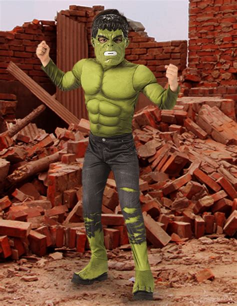 Incredible Hulk Costume Kids