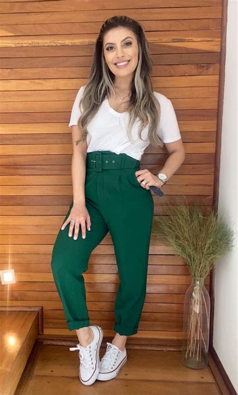 Blusa Verde Combina Com Que Cor De Calça - Calça verde Combina com que cor de Blusa? 60 Ideias de look – Tá Chique