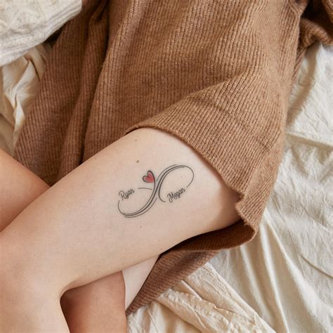 couple infinity tattoo 11