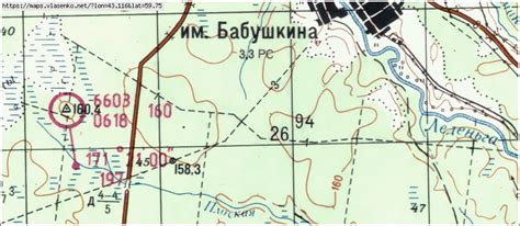Карта ИМЕНИ БАБУШКИНА, Вологодская область, Бабушкинский район