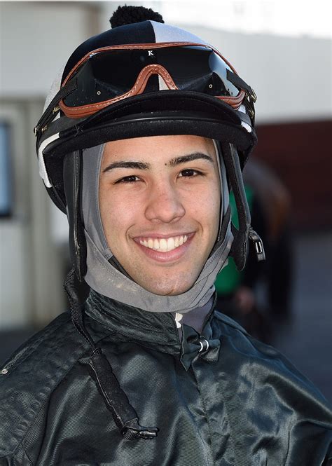 Jockey Angel Cruz uninjured in spill