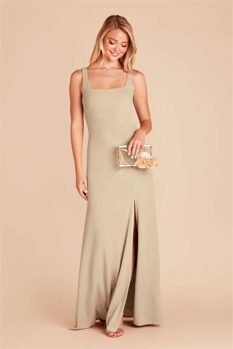 Crepe Bridesmaid Dresses | Crepe Dresses | Birdy Grey
