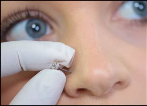 how to repierce nose at home