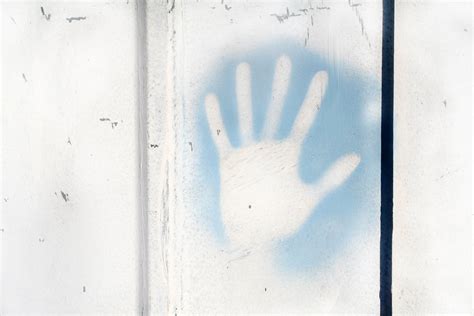 faint handprint  weathered background  stock photo freeimages