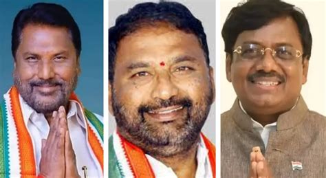 telangana cabinet expansion vivek laxman sridhar inducted