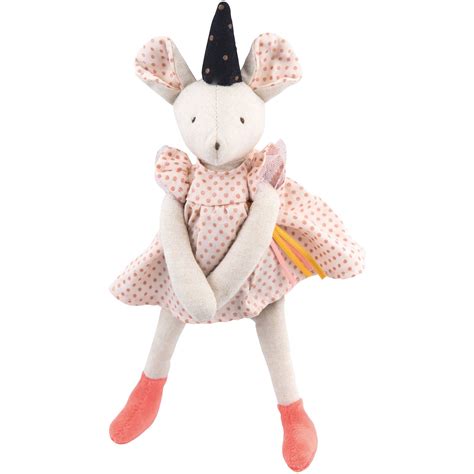 Poupée souple petite souris Mimi Il était une fois (24 cm) | Soft toy
