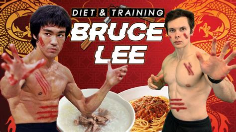 I Tried BRUCE LEE'S Diet & Training | Nunchucks + Liver Congee - YouTube