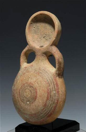 A Cypriotic Terracotta Pilgrim's Flask
