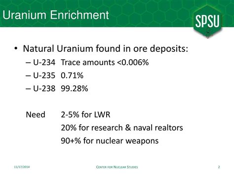 PPT - Nuclear Fuel Cycle Conversion-Enrichment-Diffusion PowerPoint ...