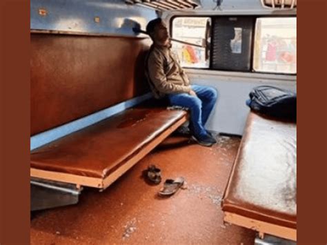 Man dies after iron rod pierces through his neck in moving train