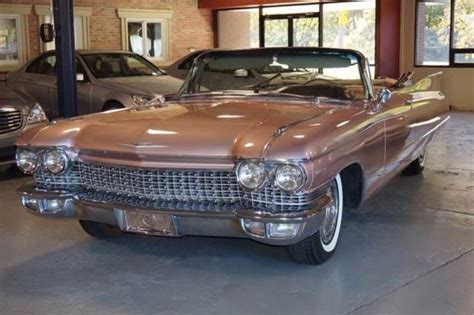 RESTORED ORIGINAL 1960 Cadillac Series 62 Convertible Caddy Beaumont ...
