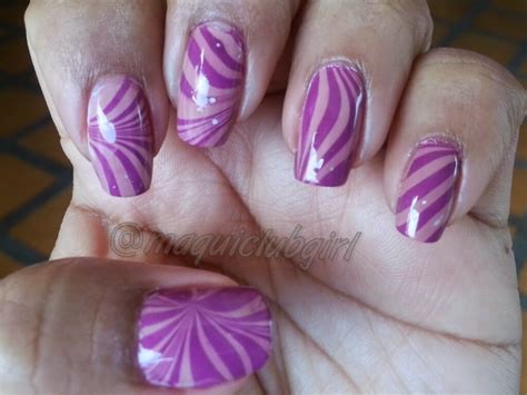 MAQUICLUB GIRL: UÑAS MARMOLEADAS (WATERMARBLE NAIL ART)