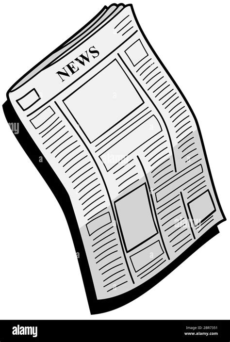 Blank Newspaper Headline Clipart School