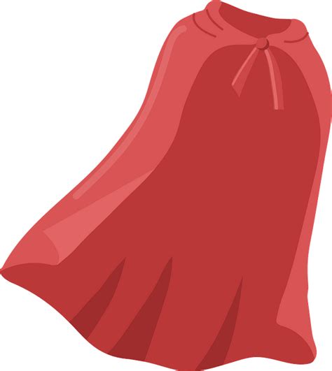 Red Cape, Superhero, Bold, Elegance, Magic PNG