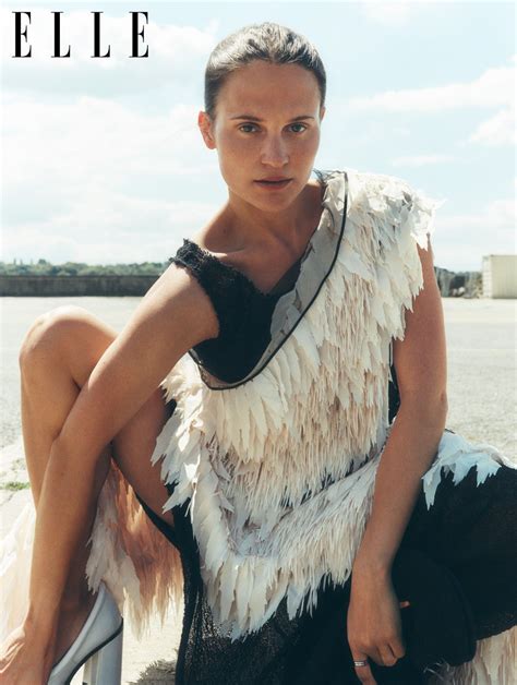 Alicia Vikander - ELLE UK September 2024 • CelebMafia