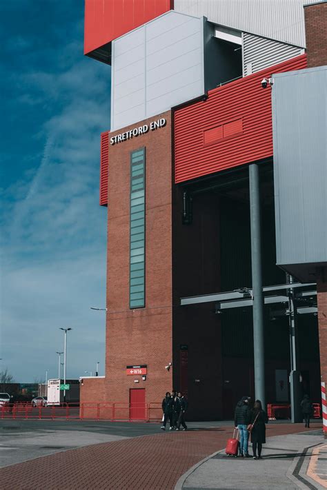 Stretford End Crowd at Manchester Stadium · Free Stock Photo
