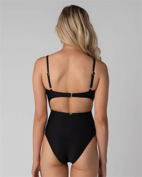 Shop Kaiami Riley One Piece Swimsuit In Black - Fast Shipping & Easy
