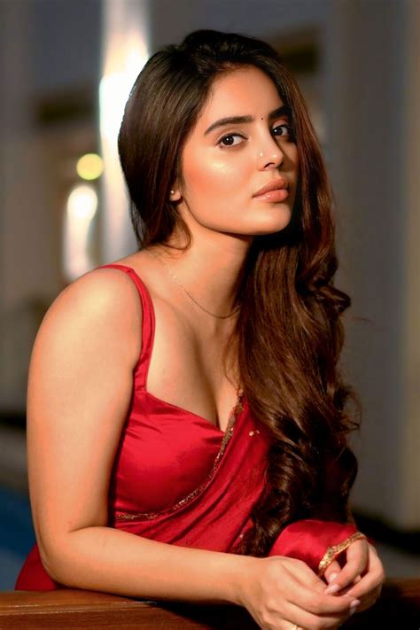 Rising Telugu Star Kushita Kallapu Saree Photos | Rising Telugu Star