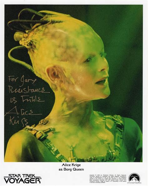 Happy Birthday to Alice Krige!... - Gary’s Star Trek Pictures